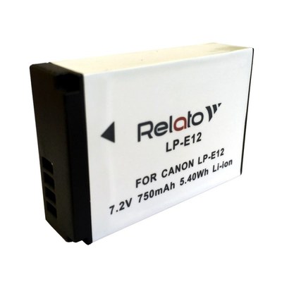 Аккумулятор Relato LP-E12 (фото, вид 1)