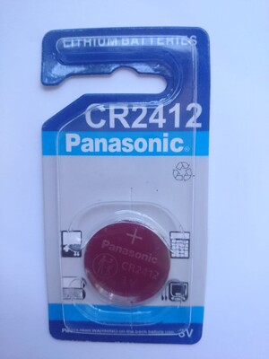   Panasonic CR2412 (,  1)