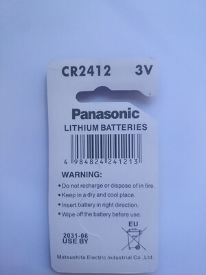   Panasonic CR2412 (,  2)