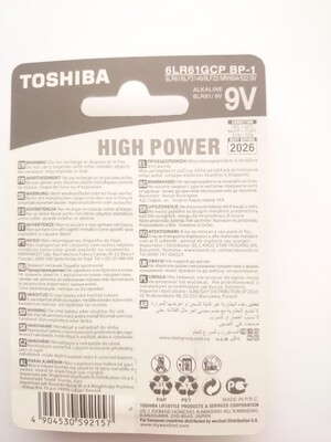 Элемент питания Toshiba 6LF22/6LR61 (фото, вид 5)