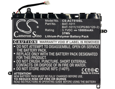 Аккумулятор CameronSino CS-ACT510SL (фото, вид 1)
