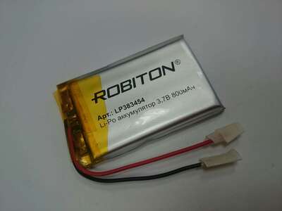 Аккумулятор Robiton LP383454 (фото, вид 1)