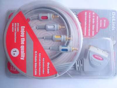  Delink 4RCA-SCART (,  1)