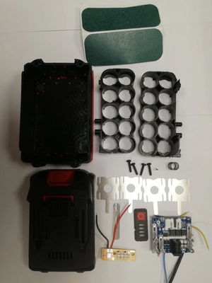 Корпус аккумулятора Makita с BMS под 10 элементов 18650 (вид 3) Корпус аккумулятора Makita с BMS под 10 элементов 18650 (фото, вид 3)