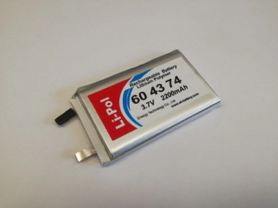 Аккумулятор Energy Technology LP604374 (вид 2) Аккумулятор Energy Technology LP604374 (фото, вид 2)