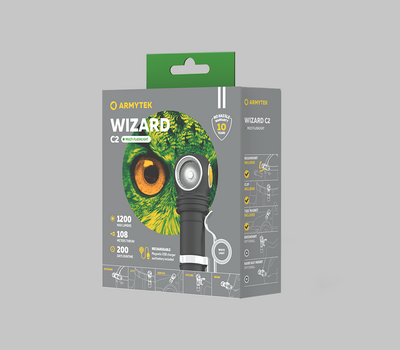 Armytek Wizard C2 Magnet USB White