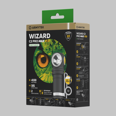 Armytek Wizard C2 Pro Max LR White Armytek Wizard C2 Pro Max LR White
