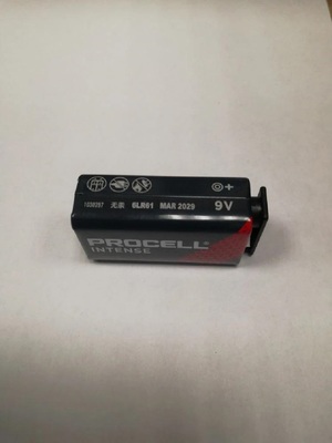Элемент питания Duracell Procell Intense 6LR61 (вид 2) Элемент питания Duracell Procell Intense 6LR61 (фото, вид 2)