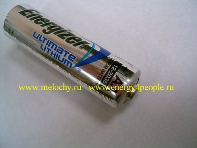 Energizer Ultimate Lithium AA-FR6 (фото)