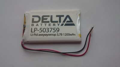 Аккумулятор DELTA LP-503759
