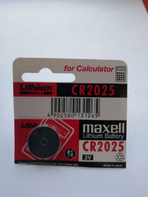 Элемент питания Maxell CR2025 Элемент питания Maxell CR2025 (фото)