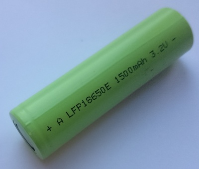 Аккумулятор LFP18650E (фото)