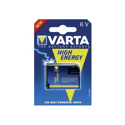 Элемент питания VARTA High Energy 4LR61
