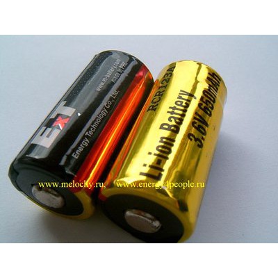  Energy Technology RCR123A