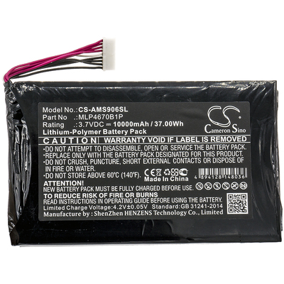 Аккумулятор CameronSino CS-AMS906SL (фото)