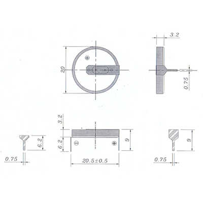   Energy Technology CR2032-HC3/17 ()