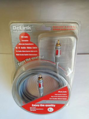 ������ DeLink 1RCA-1RCA 5 m (����)