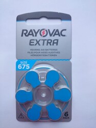 Элемент питания Rayovac Extra ZA675
